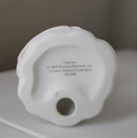 Precious Moments February Angel Figurine - Picture 3 of 6